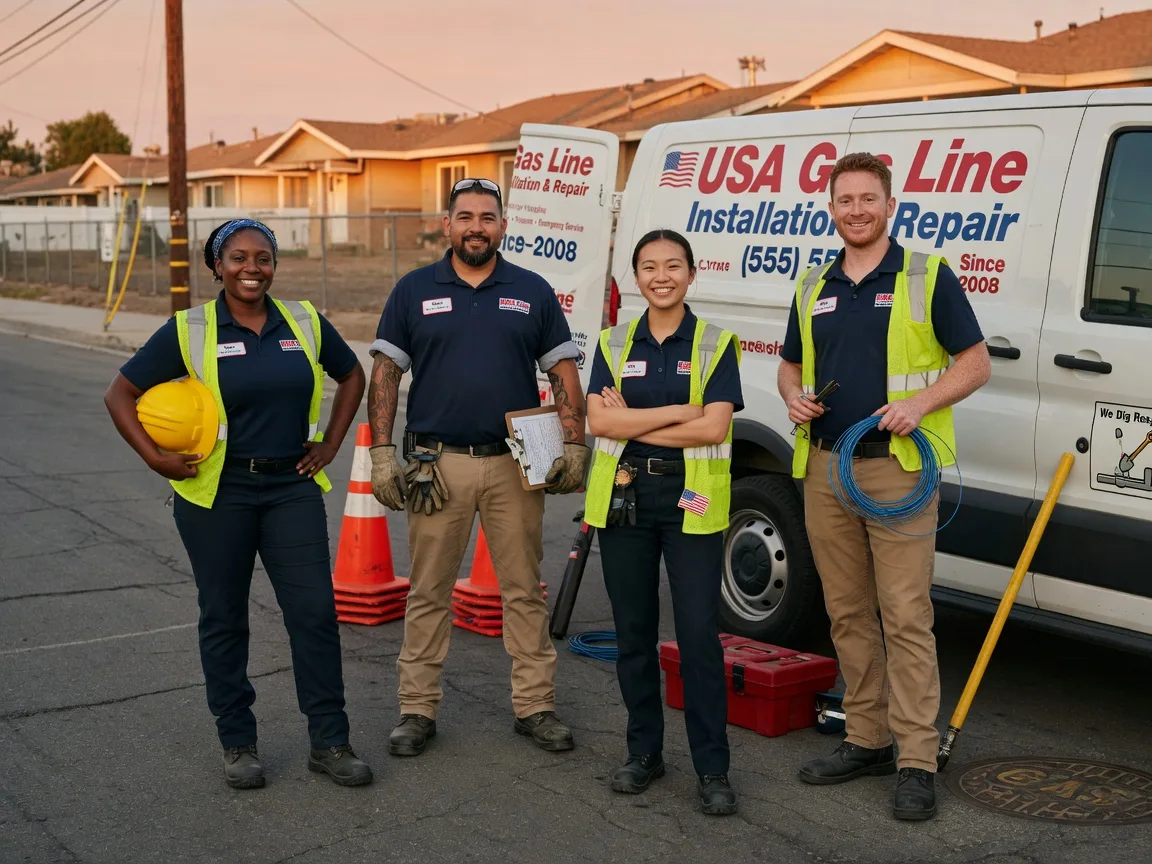 Gas Line Installation company in Konawa, OK